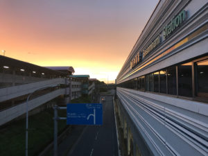 台風前の西神南