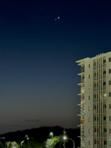 木星、金星大接近